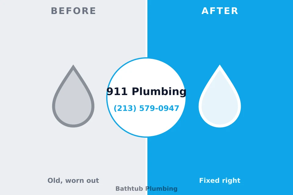 Before and after: plumbing company Paducah, TX